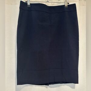 INC International Concepts- Navy Pencil Skirt